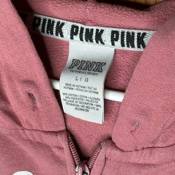Victoria's Secret PINK Zip-Up Hoodie - Picture 3 of 3